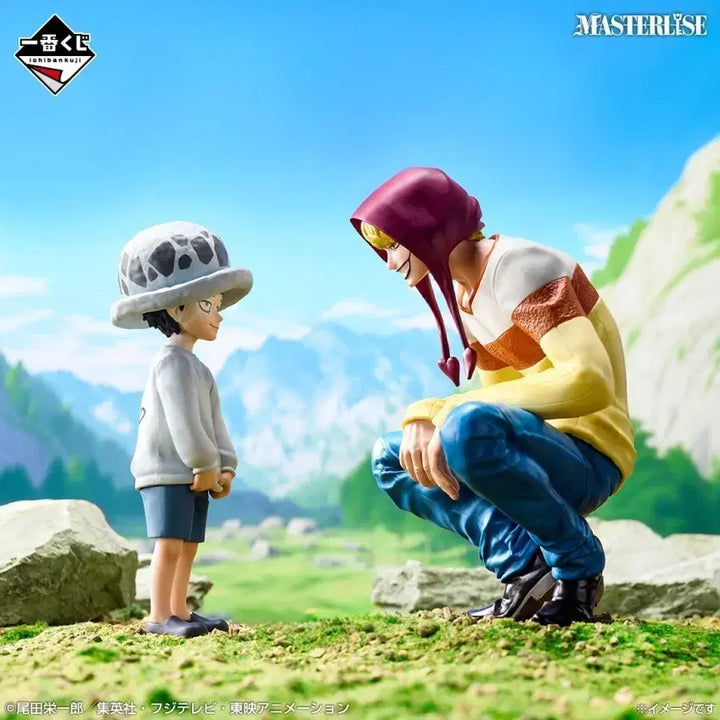 [BUNJANG] One Piece Trafalgar Law &amp; Corazon Ichiban Kuji Last One Prize Figure (Sealed) / [미개봉]원피스 제일복권 로우, 코라손 라스트원상