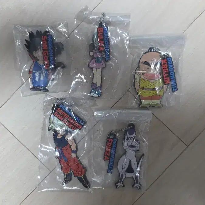 [BUNJANG] Dragon Ball Ichiban Kuji H Prize Rubber Charm Set / 드래곤볼 이치방쿠지 H상 러버 챰 판매합니다.