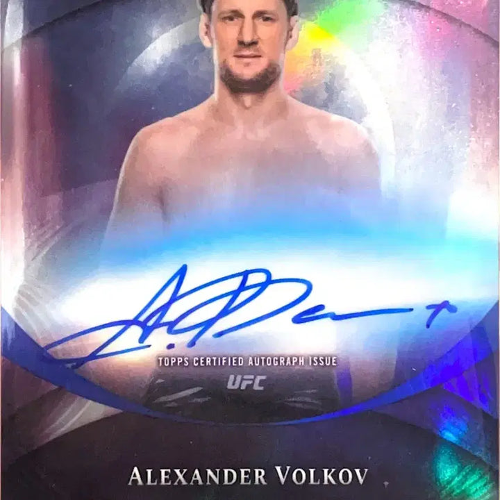 [BUNJANG] Alexander Volkov Signed UFC Sports Card / UFC 알렉산더 볼코프 친필 오토싸인 스포츠카드
