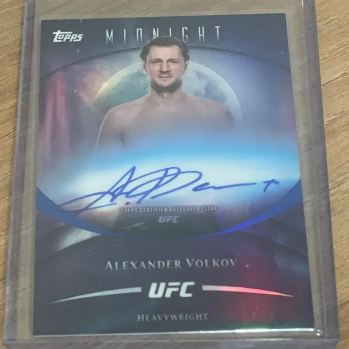 [BUNJANG] Alexander Volkov Signed UFC Sports Card / UFC 알렉산더 볼코프 친필 오토싸인 스포츠카드