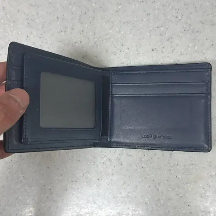 [BUNJANG] Louis Quatorze Soft Leather Bifold Wallet Black / 루이까또즈 소프트 레더 바이폴드 지갑 블랙