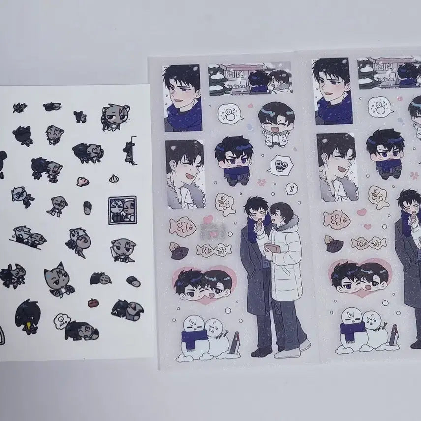 [BUNJANG] Gwedamgeulgeun (Theme: Office Worker Ghost Story) Ryujjaegwan Choi Yowon Sticker Set / 괴담출근 괴출 륮최 류재관 최요원 스티커