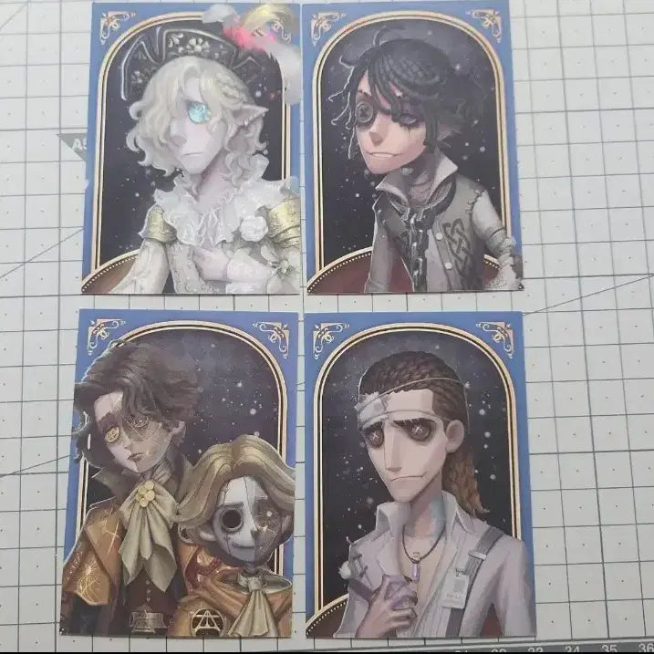 [BUNJANG] Identity V Gravekeeper, Prisoner, Puppeteer, Professor Character Cards / 제5인격 묘지기 죄수 인형사 교수 정수 카드
