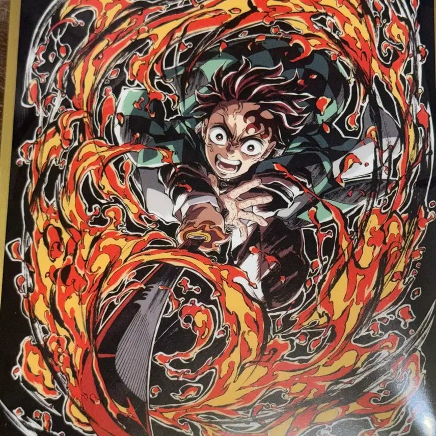 [BUNJANG] Demon Slayer Tanjiro Shikishi Art Board / 귀멸의 칼날 탄지로 아크릴색지