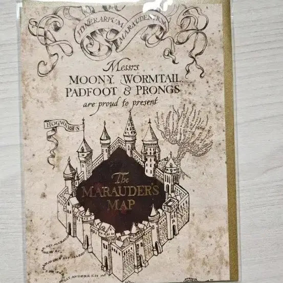 [BUNJANG] MinaLima Harry Potter Postcard Bundle Set (5 Types) / [일괄] 해리포터 미나리마 엽서 5종