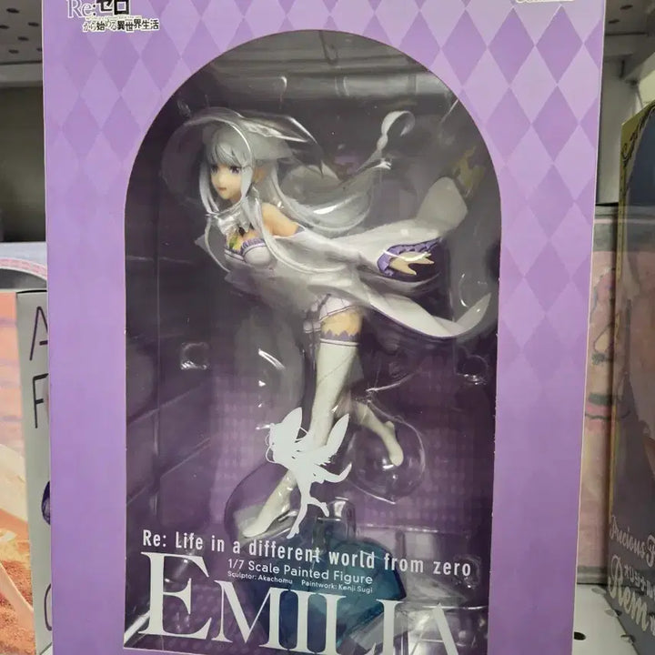 [BUNJANG] Good Smile Emilia Re:Zero Figure (Sealed) / 미개봉) 굿스마일 에밀리아 리제로 피규어