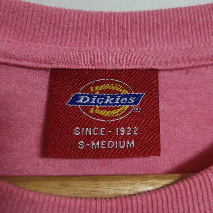 [SOLD OUT] (M) DICKIES 디키즈 반팔 티셔츠 연핑크