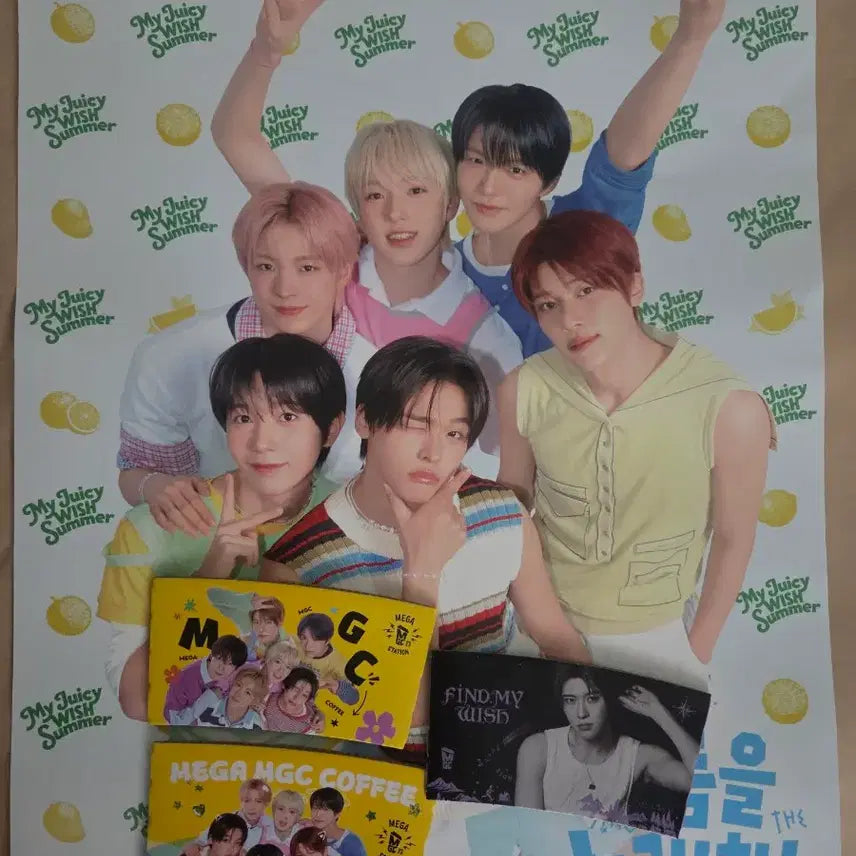 [BUNJANG] NCT DREAM "Singing in the Summer" Poster / NCT DREAM 여름을 노래해 포스터