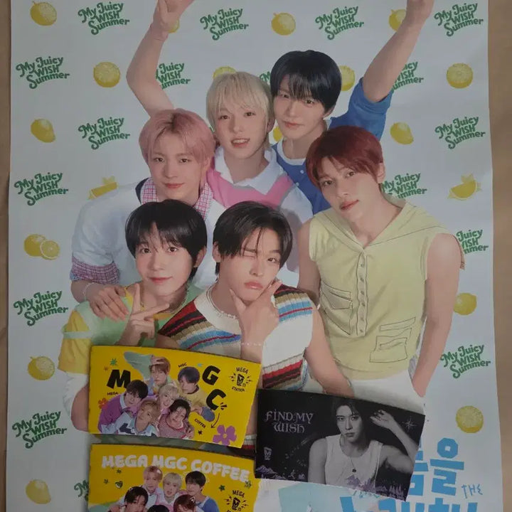 [BUNJANG] NCT DREAM "Singing in the Summer" Poster / NCT DREAM 여름을 노래해 포스터