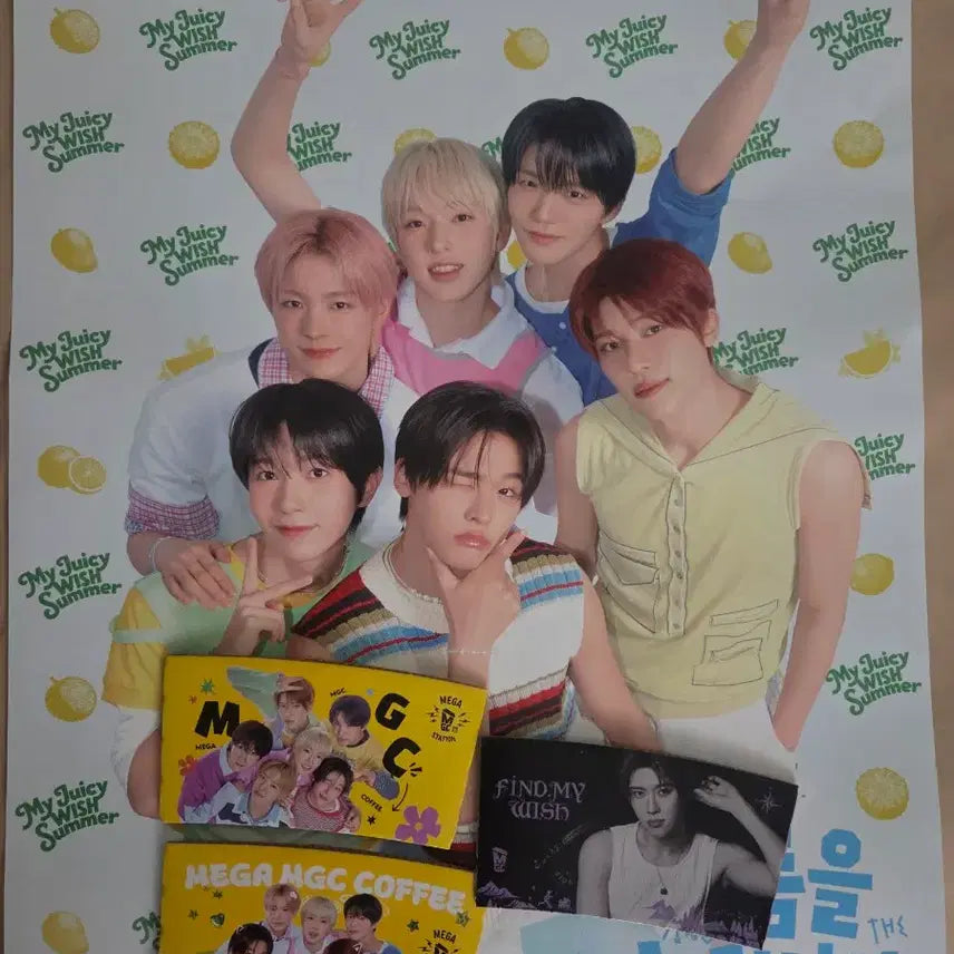 [BUNJANG] NCT DREAM "Singing in the Summer" Poster / NCT DREAM 여름을 노래해 포스터