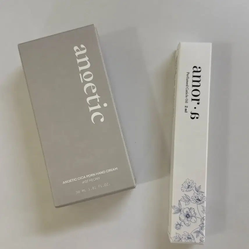 [BUNJANG] Anoetic Hand Cream &amp; Amora Cuticle Oil Pen / 아노에틱 핸드크림 &amp; 아모라 큐티클 오일펜