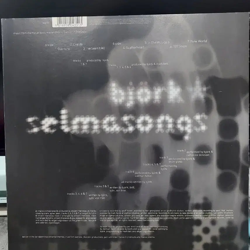 [BUNJANG] Björk Dancer in the Dark OST Limited Edition 180g Vinyl LP / 비요크 댄서 인 더 다크 OST LP 한정판 180g 바이닐