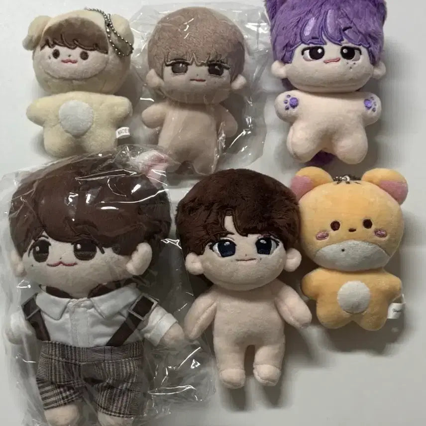 [BUNJANG] NCT Haechan Jeno Jisung Jaehyun Doll Bundle Set / 엔시티 해찬 제노 지성 재현 인형 일괄