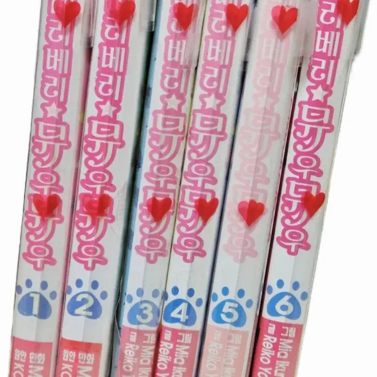 [BUNJANG] Tokyo Mew Mew Classic Manga Vol. 1-6 / 베리베리뮤우뮤우 만화책 고전 밍크