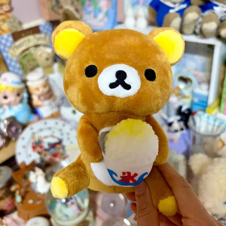 [BUNJANG] San-X Rilakkuma Korilakkuma Bingsu Set (7 Items Bundle) / (무배/오늘까지 할인)산엑스 리락쿠마 코리락쿠마 빙수세트 (7종 일괄)
