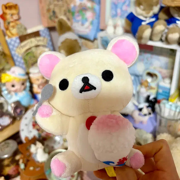 [BUNJANG] San-X Rilakkuma Korilakkuma Bingsu Set (7 Items Bundle) / (무배/오늘까지 할인)산엑스 리락쿠마 코리락쿠마 빙수세트 (7종 일괄)