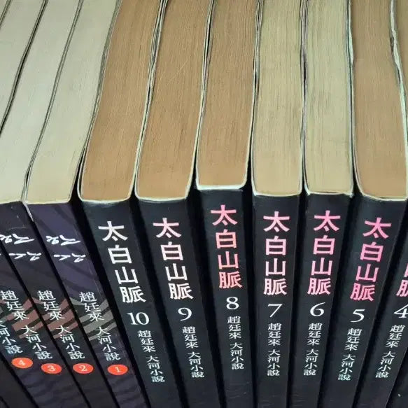 [BUNJANG] Jo Jung-rae Novel Trilogy (Taebaek Mountains, Han River, Arirang) / 조정래 소설 3부작 (태백산맥, 한강, 아리랑) - 택포