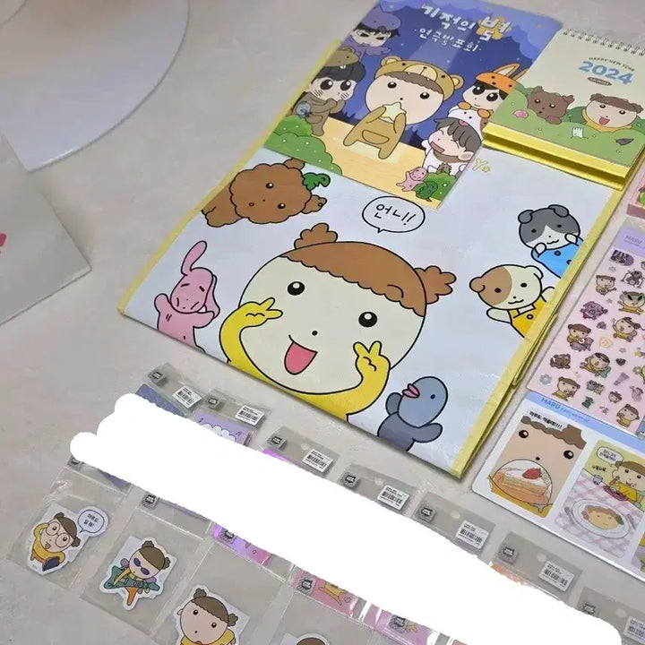 [BUNJANG] Maru is a Puppy Goods Pop-up Bundle Set Miracle Star Acrylic Sticker / (일괄) 마루는 강쥐 굿즈 팝업 기적의 별 아크릴 스티커