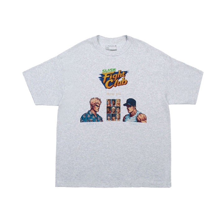 [BUNJANG] STU Fight Club T-Shirt Melange Grey / STU Fight Club T-Shirt Melange Grey
