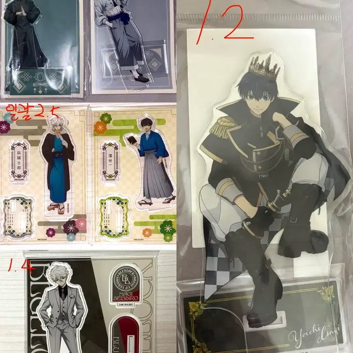 [BUNJANG] Blue Lock Acrylic Stands (Isagi, Nagi, Sae, Rin) / 블루록 아크릴 처분(이사기/나기/사에/린)