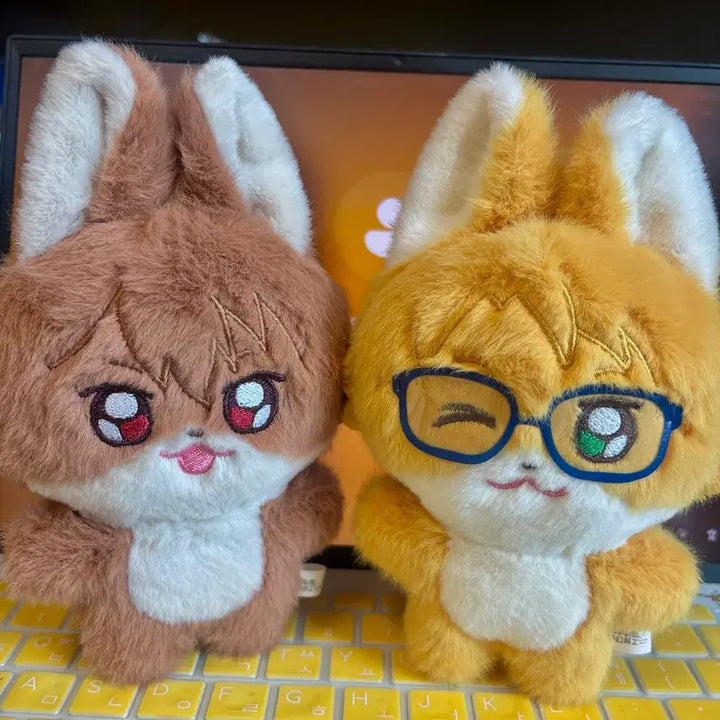[BUNJANG] Ensemble Stars Chiaki Makoto Fox Plush Cafe Plush / (개별)앙스타 여우누이 카페누이 치아키 마코토