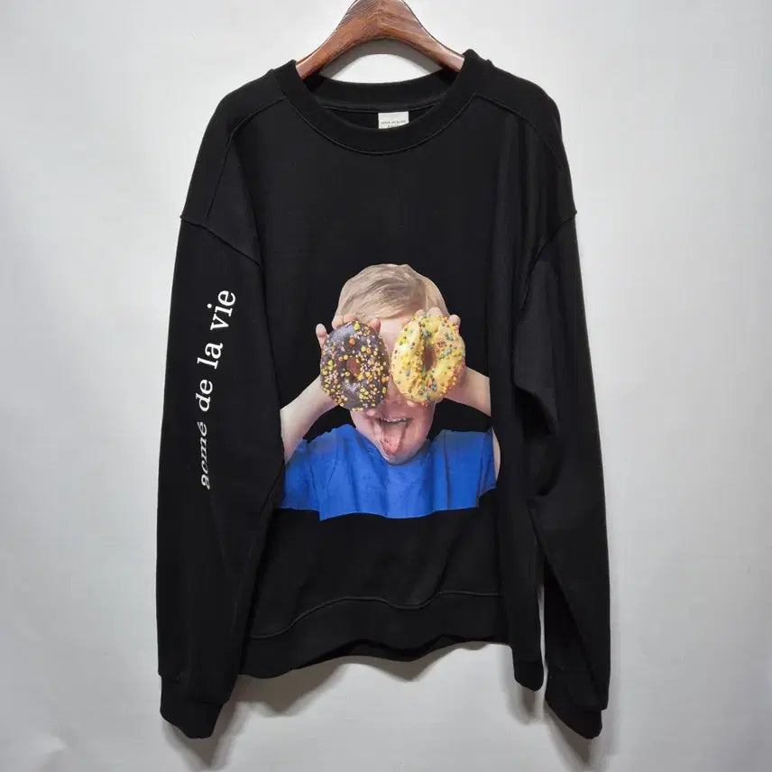[BUNJANG] ACMEDE LABI Smile Donut Sweatshirt XL / 아크메드라비 스마일 도넛 맨투맨 XL
