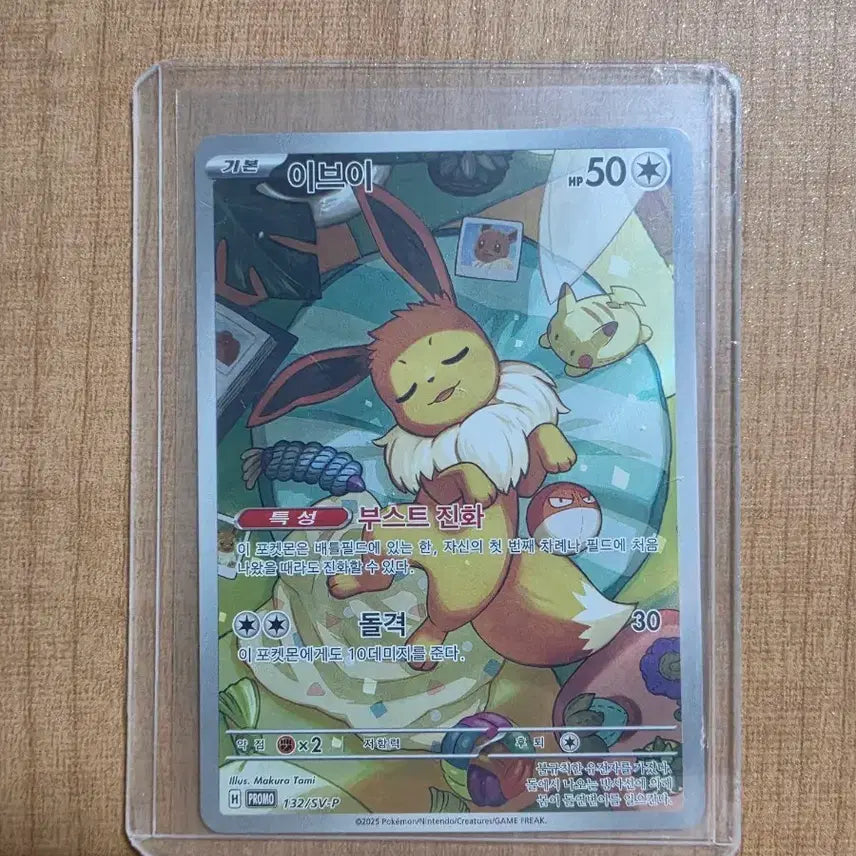 [BUNJANG] Eevee Promo Card - Terastal Festa Limited Edition / 이브이 프로모카드, 테라스탈페스타 초특판전 한정판 프로모