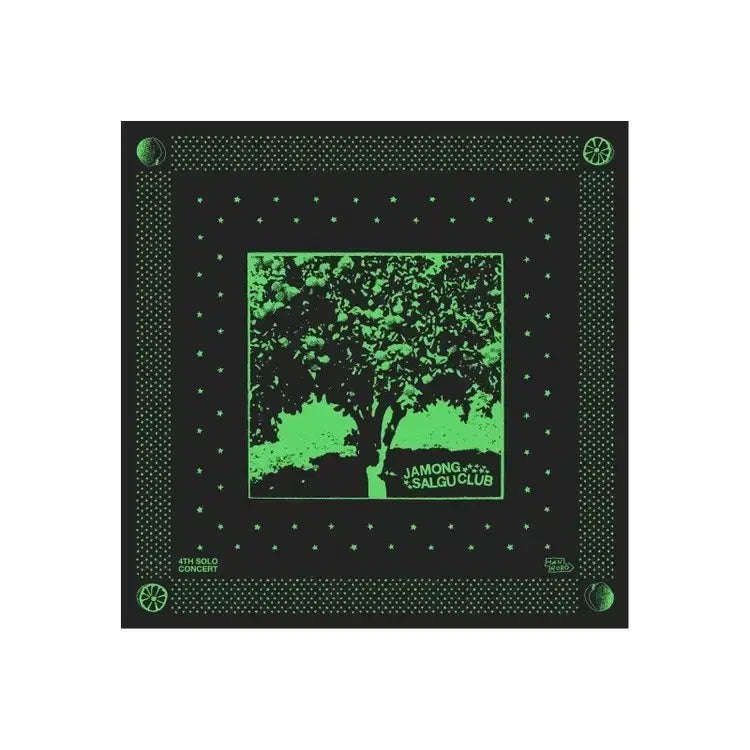 [BUNJANG] Hanroro Jamongsalgu Club Bandana (Sealed) / 한로로 자몽살구클럽 굿즈 반다나 미개봉 새상품