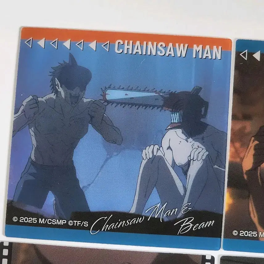 [BUNJANG] Chainsaw Man Beam Square Clear Card Bundle Set / 일괄) 체인소맨 빔 스퀘어 클리어 카드