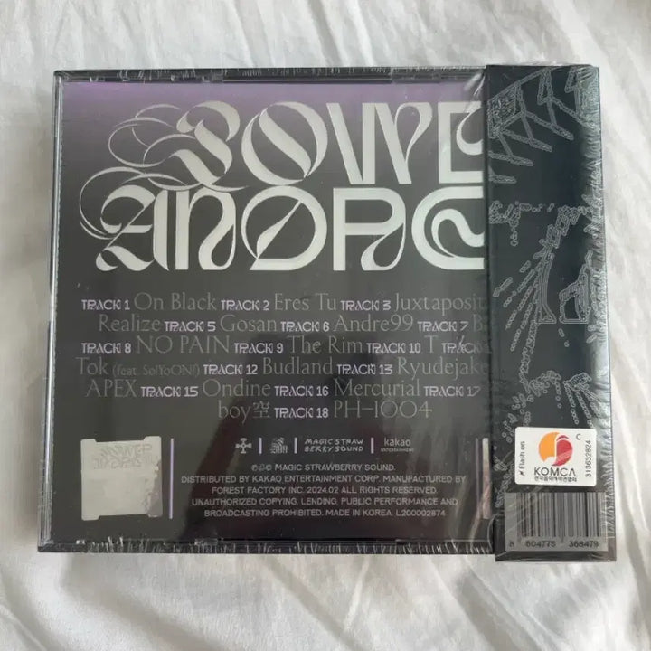 [BUNJANG] Silica Gel Andre99 CD (First Press) Sealed / 실리카겔 Power Andre99 CD 미개봉 판매합니다