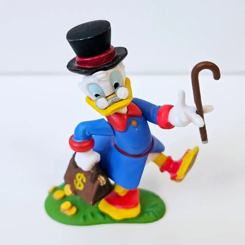 [BUNJANG] Disney Scrooge McDuck Vintage Figure / 디즈니 정품 도날드 덕 스크루지 빈티지 피규어
