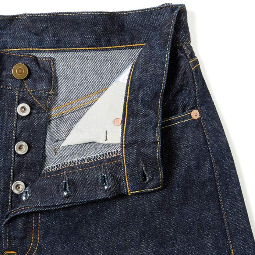 [BUNJANG] DEMIL 009P Regular Straight Fit Selvedge Denim Jeans / 데밀 009P DEMIL