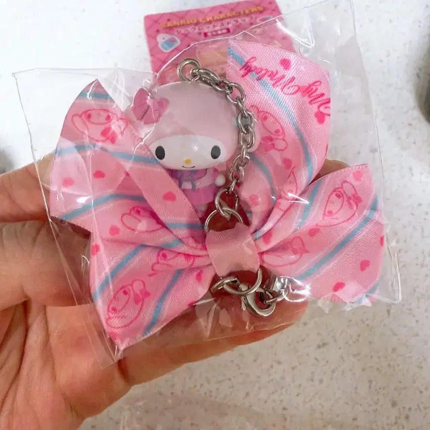 [BUNJANG] Sanrio Kirameki My Melody School Series Strap Keychain / 산리오 키라메키 마이멜로디 스쿨시리즈 스트랩 키링