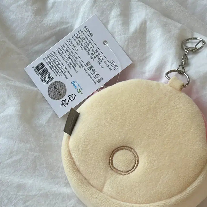 [BUNJANG] San-X Rilakkuma Korilakkuma Face Pouch Keychain / 택0,새상품) 산엑스 리락쿠마 코리락쿠마 페이스 원형 파우치 키링