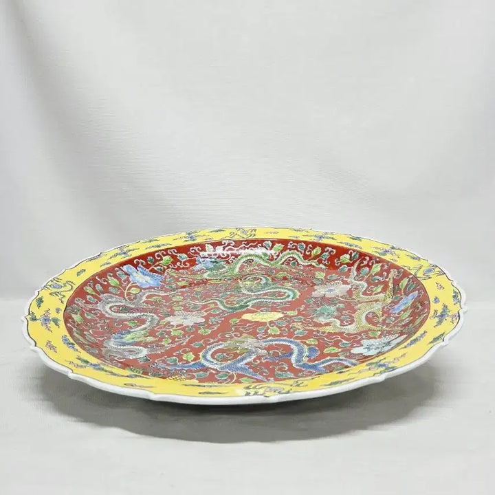 [SOLD OUT] 중국도자기 오채 분채 대반