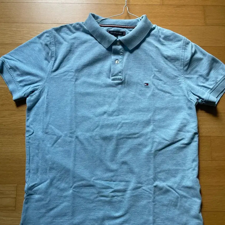 [SOLD OUT] 타미힐피거 반팔 카라티 블루(L)