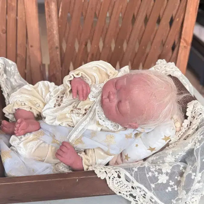[BUNJANG] Custom Handmade Ribbon Doll Mirinae Reborn Doll Kit (Macpherson Open Edition) / 직접 제작한 리본돌 미리내 입양보내요
