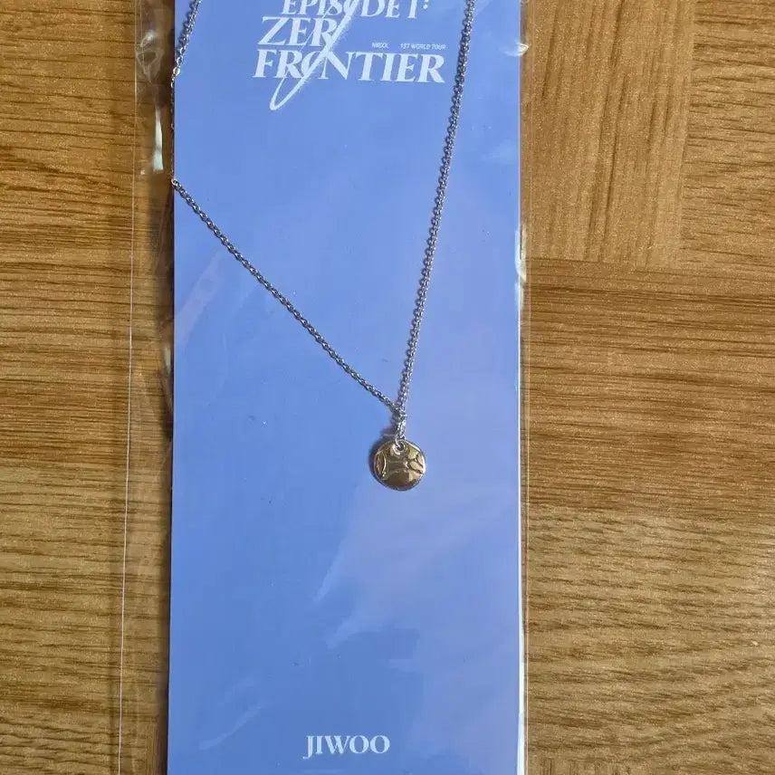 [BUNJANG] NMIXX Episode Zero Frontier Jiwoo Necklace / NMIXX 엔믹스 EPISODE ZERO FRONTIER 목걸이 지우