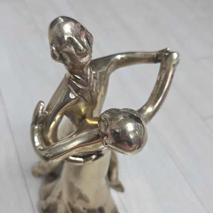 [BUNJANG] Brass "Lovers Dancing the Waltz" Sculpture / 황동작품  왤츠추는 연인