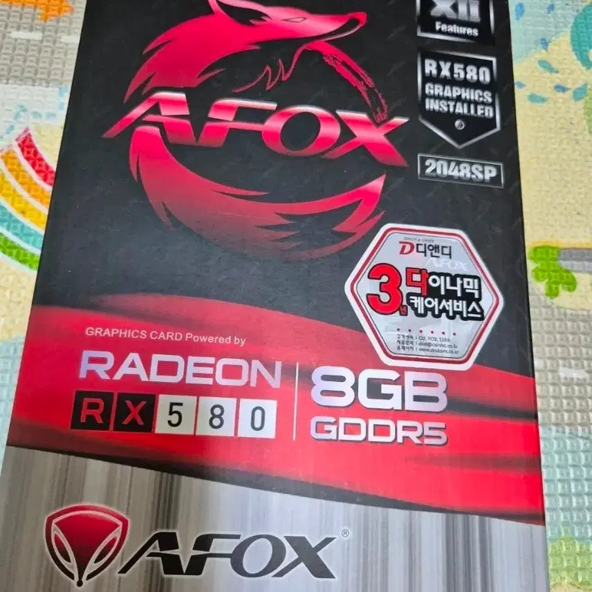 [SOLD OUT] [26년 4월 구매] AFOX 라데온 RX 580 8GB 판매합니다