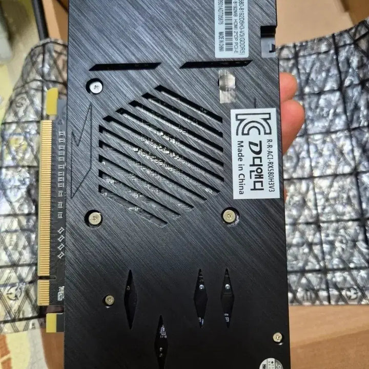 [SOLD OUT] [26년 4월 구매] AFOX 라데온 RX 580 8GB 판매합니다