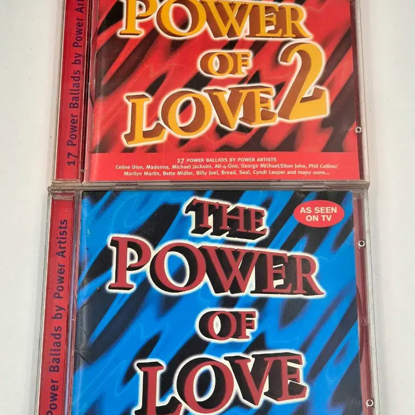 [BUNJANG] The Power Of Love Vol. 1 &amp; 2 Complete Set / 셀린디온 조지마이클 에릭클랩튼 Power Of Love 1 2 완질