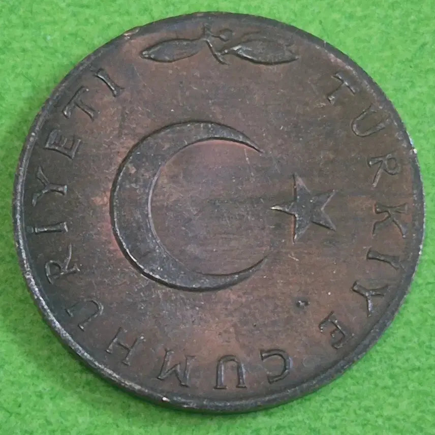 [BUNJANG] 1972 Turkey 5 Kuruş Coin / [희귀] 1972 터키 5쿠루시 동전M3443