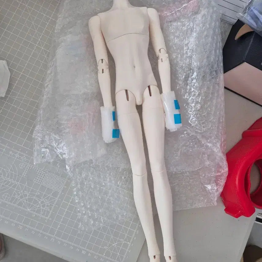 [BUNJANG] MSD Boy Body (Mia Bag Skin Tone) Unused / 풀박스 미사용 남아 구관 MSD 바디 구체관절인형 바디