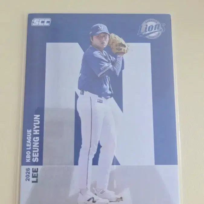 [BUNJANG] KBO Samsung Lions Lee Seung-hyun Alphabet Card / KBO 삼성 이승현 알파벳 카드