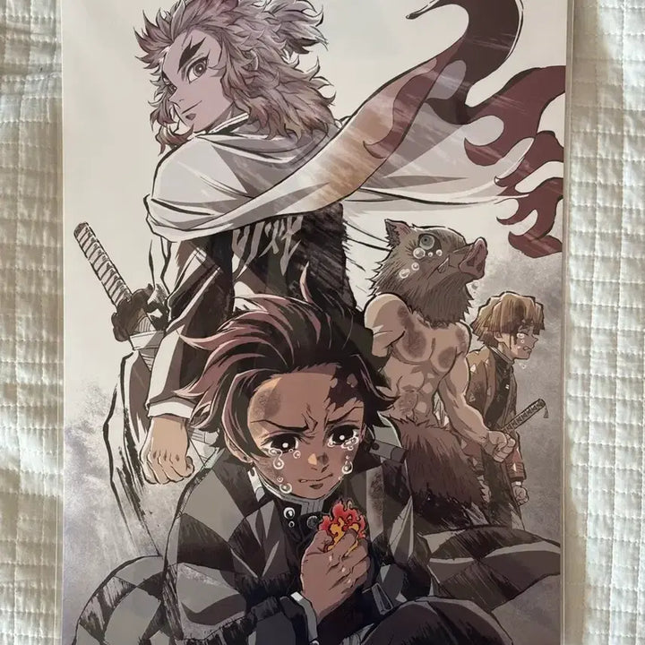 [BUNJANG] Demon Slayer: Mugen Train Exclusive Poster Bundle Set / (일괄) 귀멸의 칼날 무한열차 특전 포스터 3종 일괄 판매