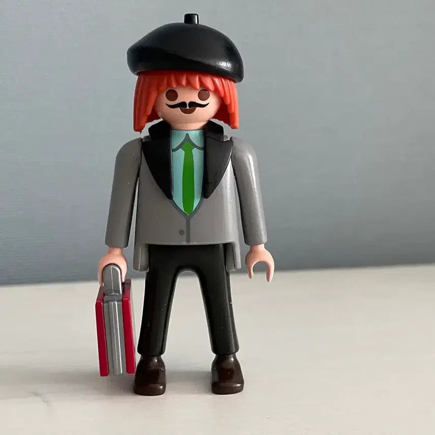 [BUNJANG] Playmobil Used Moustache Painter Figure / 중고 플레이모빌 콧수염 화가