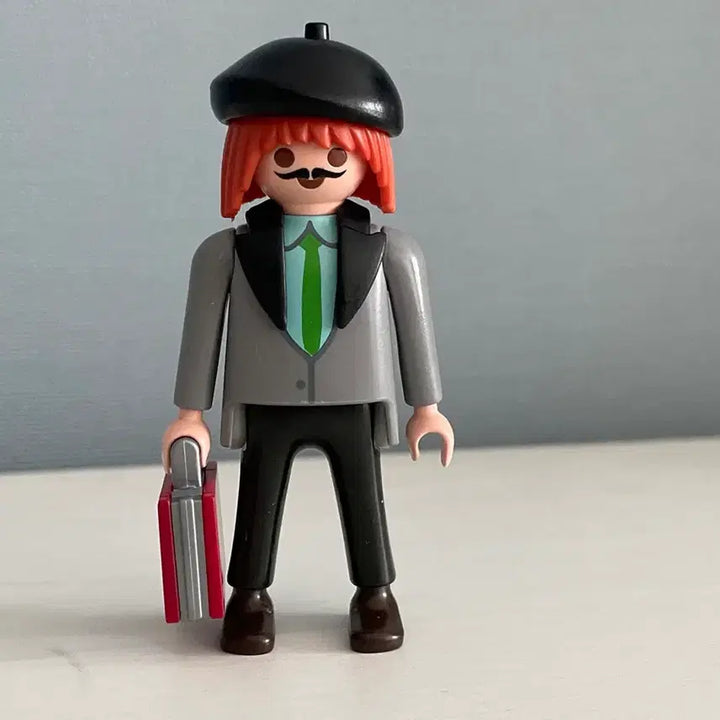 [BUNJANG] Playmobil Used Moustache Painter Figure / 중고 플레이모빌 콧수염 화가