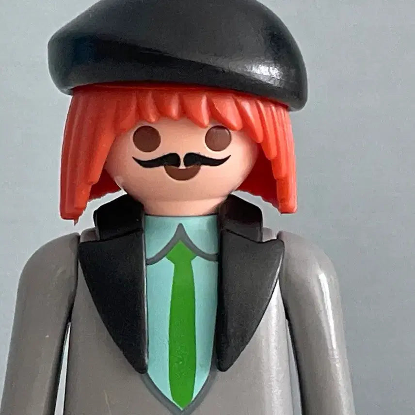 [BUNJANG] Playmobil Used Moustache Painter Figure / 중고 플레이모빌 콧수염 화가