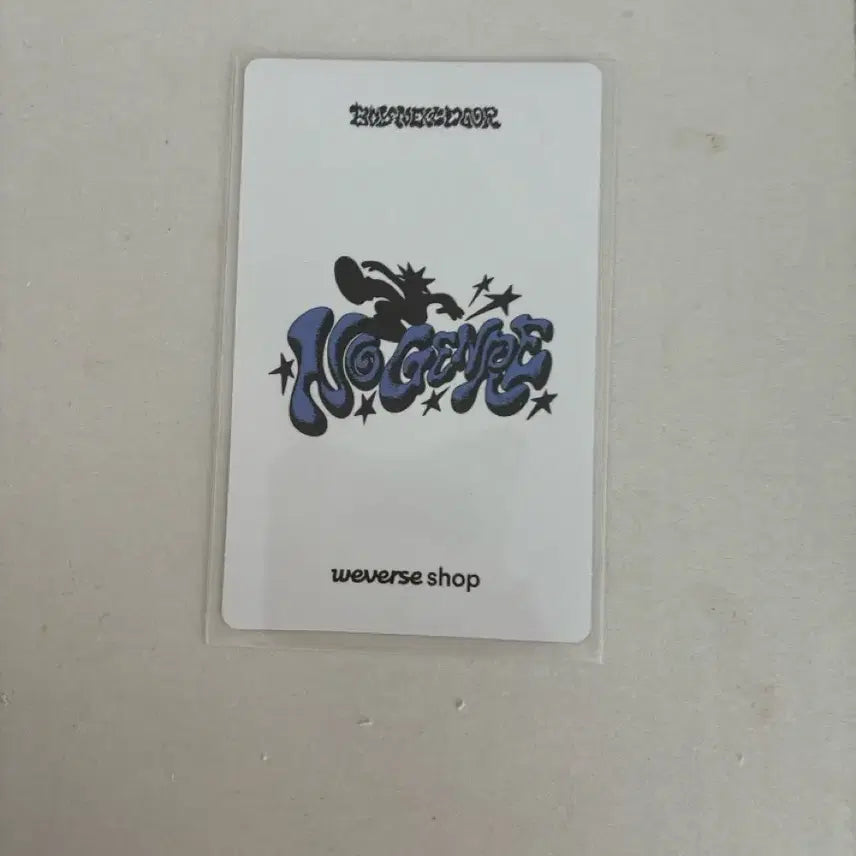 [BUNJANG] No Genre Seongho Photocard (Weverse POB) / 노장르 위버스 성호